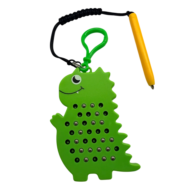Magnetic Pad Keyring - Dino