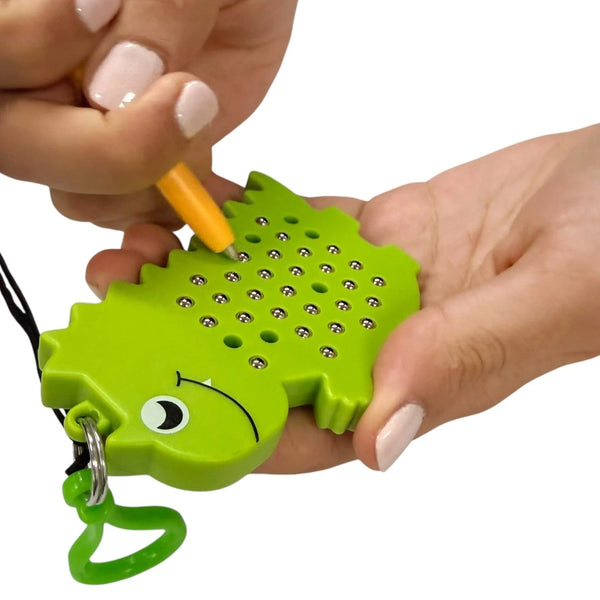 Magnetic Pad Keyring - Dino