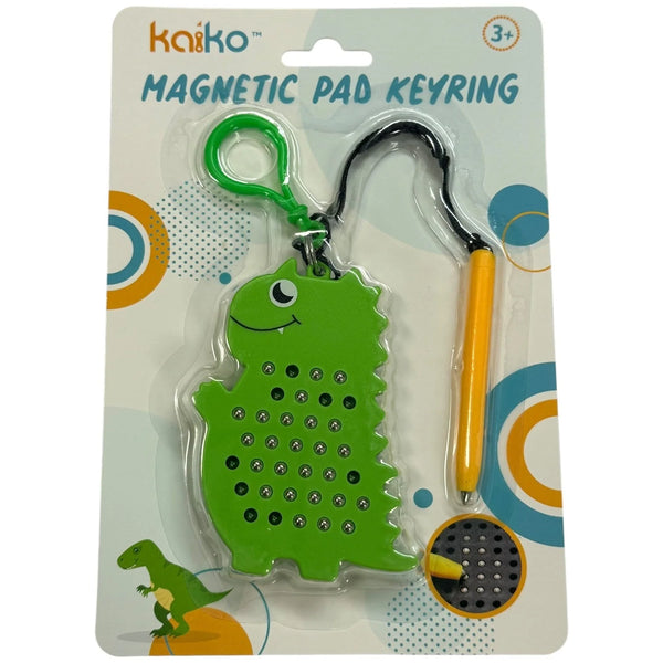 Magnetic Pad Keyring - Dino