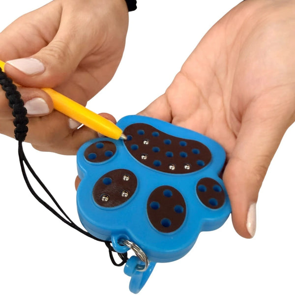 Magnetic Pad Keyring - Paw