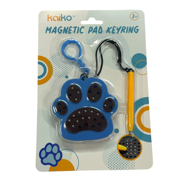 Magnetic Pad Keyring - Paw