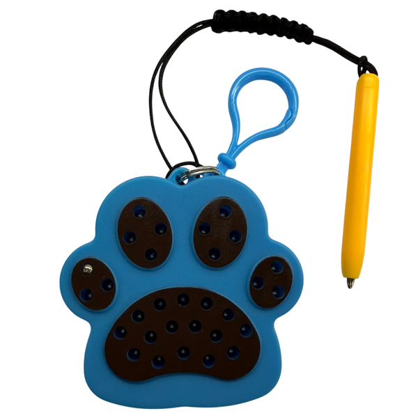 Magnetic Pad Keyring - Paw