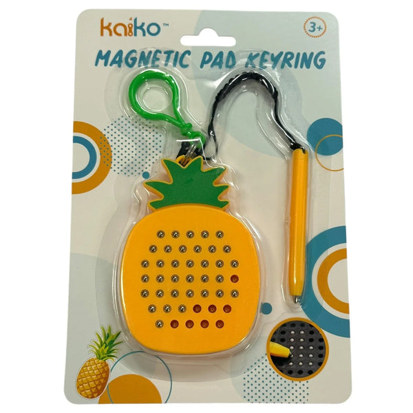 Magnetic Pad Keyring - Pineapple