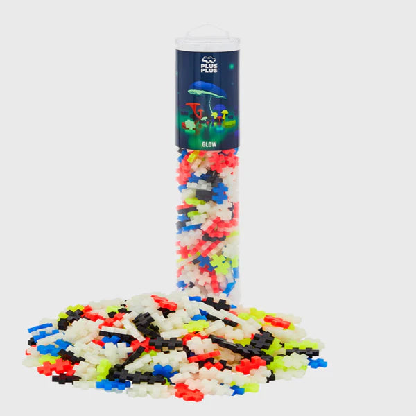 Plus Plus Display Tube Mini Glow Mix (240 pcs)