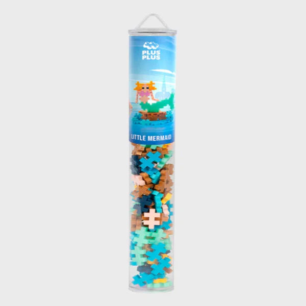 Plus Plus Display Tube Mini Little Mermaid (100 pcs)