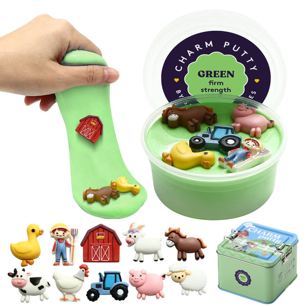 Charm Putty - At the Farm - Green (Firm)