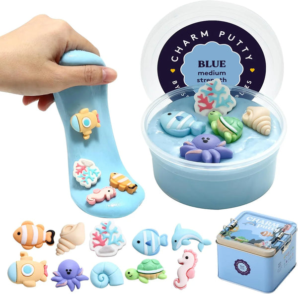 Charm Putty - Sea Adventures - Blue (Medium)