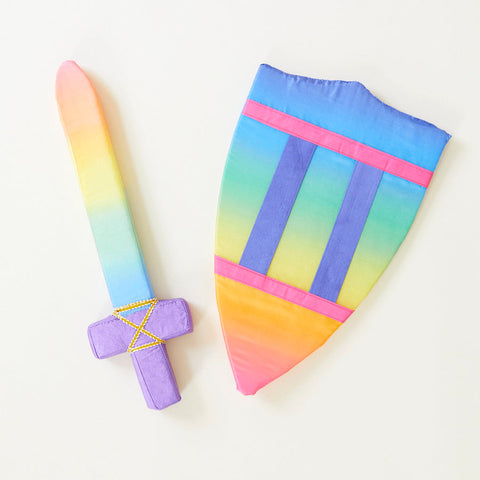 Silk Sword & Shield Set by Sarah's Silks
