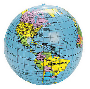 Inflatable Travel Globe