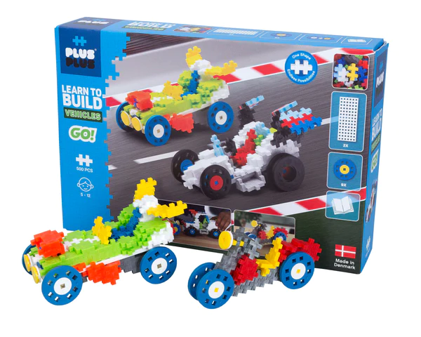Plus Plus Learn to Build Go! Vehicles