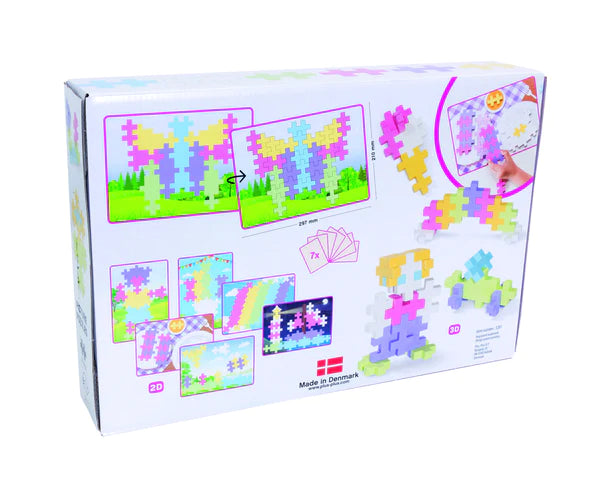 PLUS-PLUS BIG Picture Puzzel Pastel (60 pcs)