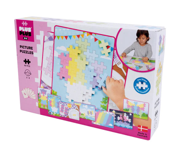 PLUS-PLUS BIG Picture Puzzel Pastel (60 pcs)