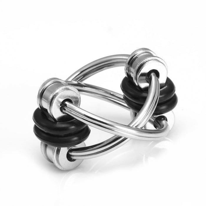 Steel Flippy Bike Chain Fidget