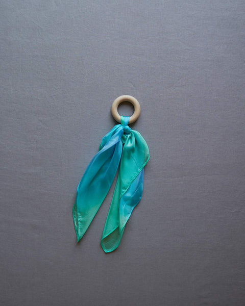 Silk and Wood Teether by Sarah's Silks